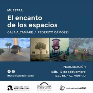 En el Museo López Claro, se presentará la muestra pictórica “El encanto de los espacios”